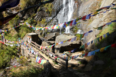 DRAPEAUX de PRIERES  ( Bhoutan) Sagesse, Paix
